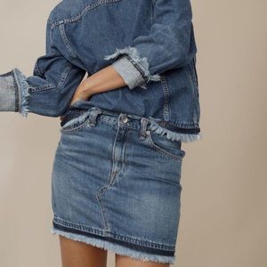 NWT Rag and Bone- Fringe Dive Skirt